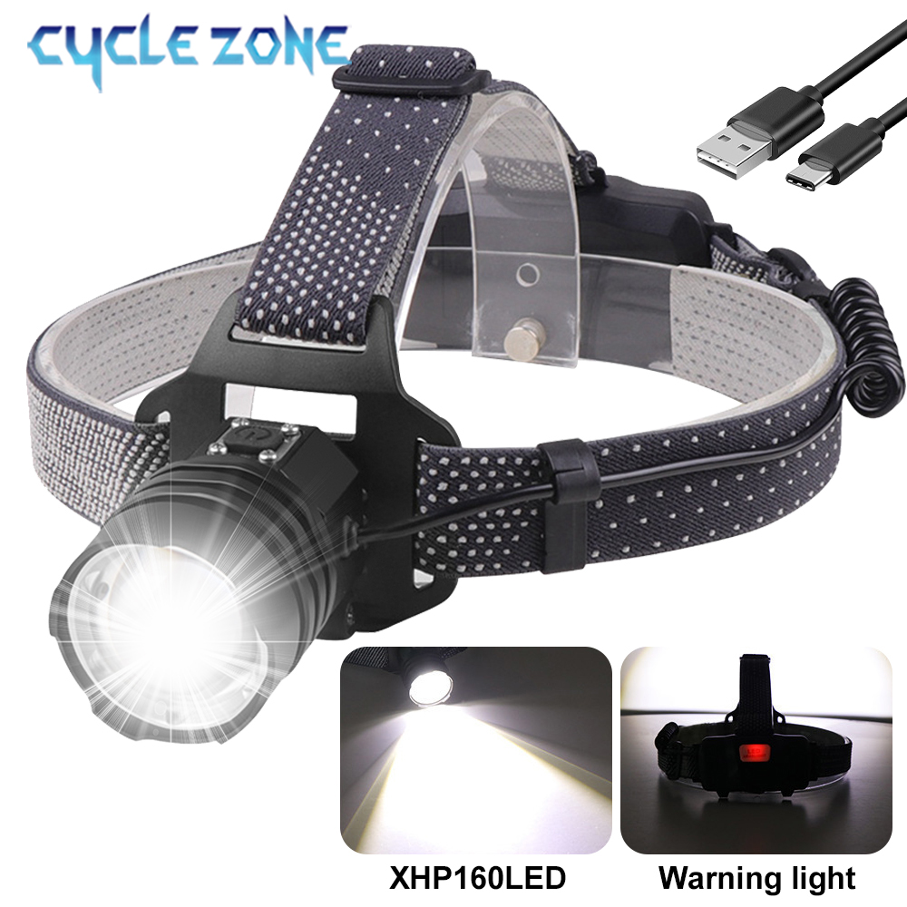 Outdoor Adventure Zone - XHP160 LED المصباح كشافات قوية قابلة