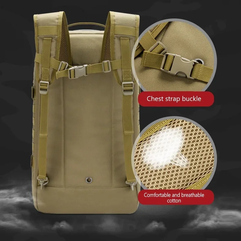 حقيبة ظهر تكتيكية مضادة للماء  - مراجعة Outdoor Adventure Backpack وسعره