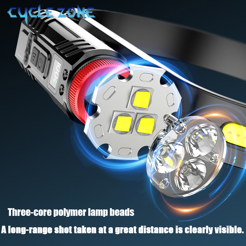 مصباح أمامي مزدوج الإضاءة مع م - مراجعة Outdoor Adventure Zone وسعره