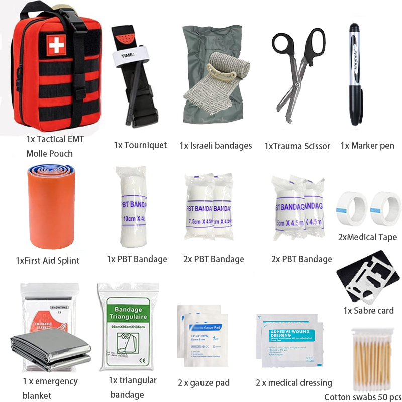 مجموعة الإسعافات الأولية مع عا - مراجعة Outdoor Adventure Backpack وسعره