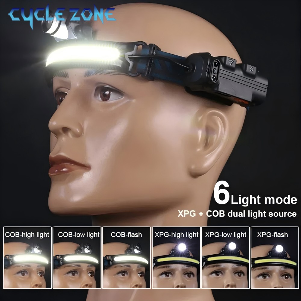 كشافات أمامية بمستشعر LED قوي، - مراجعة Outdoor Adventure Zone وسعره